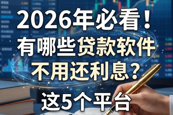 2026年必看!有哪些贷款软件不用还利息?这5个平台深度品评!