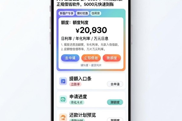 大学生借钱必看！2025年4月精选5款正规借钱软件，5000元快速到账