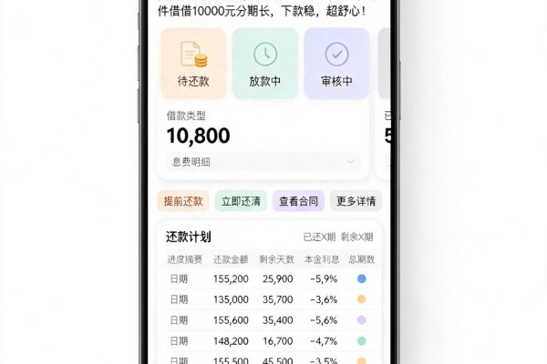 能借24期的网贷亲测推荐!2026年这5个软件借10000元分期长、下款稳,超舒心