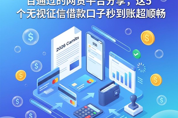 逾期必下!2026最新逾期百分百通过的网贷平台分享,这5个无视征信借款口子秒到账超顺畅