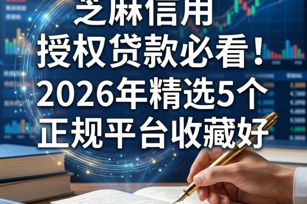 芝麻信用授权贷款必看!2026年精选5个正规平台收藏好