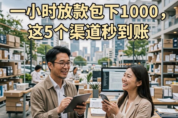 急用钱别慌!私人贷款一小时放款包下1000,这5个渠道秒到账
