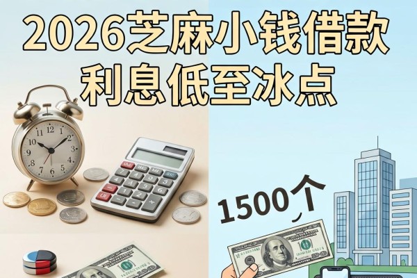 急用钱别错过！2026芝麻小钱借款利息低至冰点，这5个1500秒下无视的平台口碑爆了