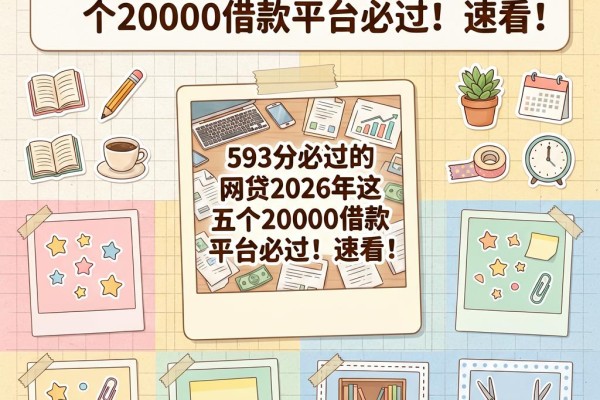 593分必过的网贷2026年这五个20000借款平台必过!速看