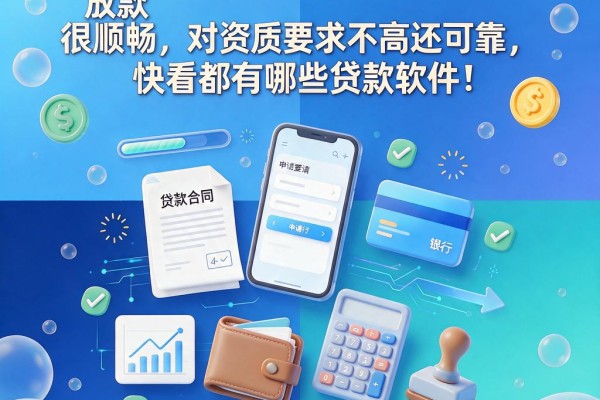 微信里这五个借款平台自动放款很顺畅，对资质要求不高还可靠，快看都有哪些贷款软件