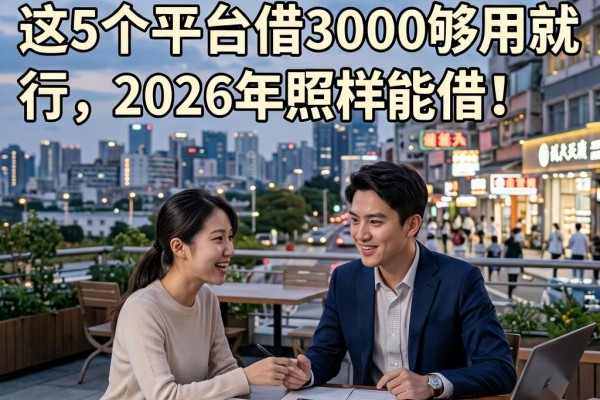 微信怎么借钱给朋友?这5个平台借3000够用就行,2026年照样能借!