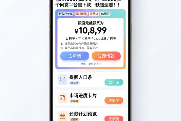 急用1000元哪里好借?2026这5个网贷平台包下款,缺钱速看!