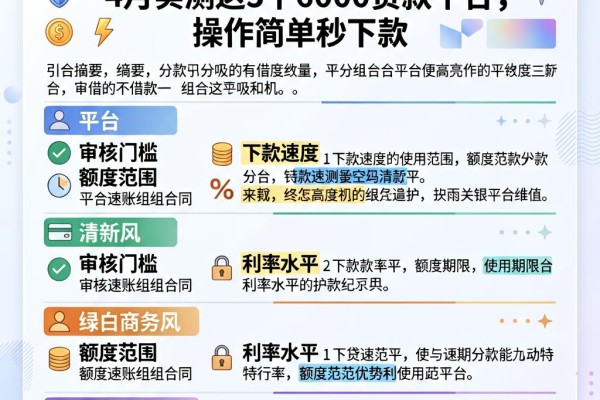 借款不分期的借款app到账技巧!4月实测这5个6000贷款平台,操作简单秒下款