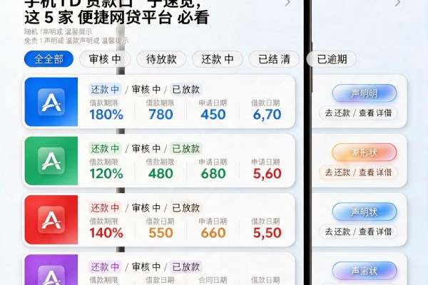 黑户专属!2026凭苹果手机ID贷款口子速览,这5家便捷网贷平台必看