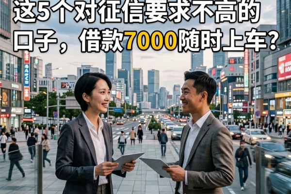 不查征信正规网贷前必看!这5个对征信要求不高的口子,借款7000随时上车