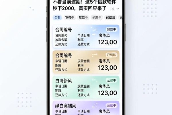 不看当前逾期！这5个借款软件秒下2000，真实回应来了