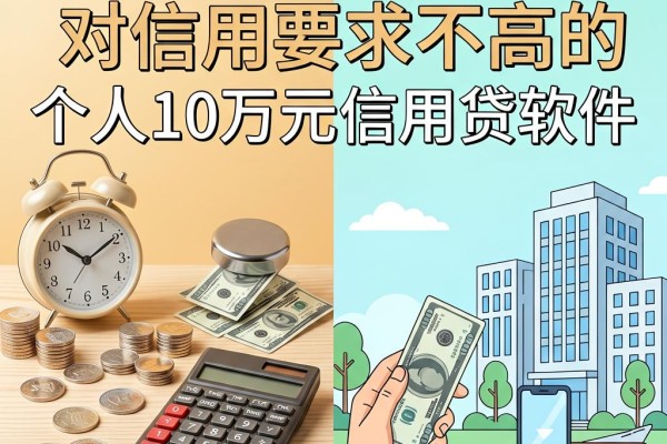 急需10万看这里！2025年亲测5个对信用要求不高的个人10万元信用贷款软件