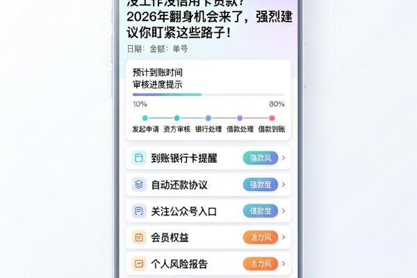没工作没信用卡贷款?2026年翻身机会来了,强烈建议你盯紧这些路子!