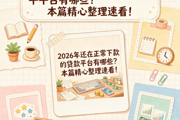 2026年还在正常下款的贷款平台有哪些？本篇精心整理速看！
