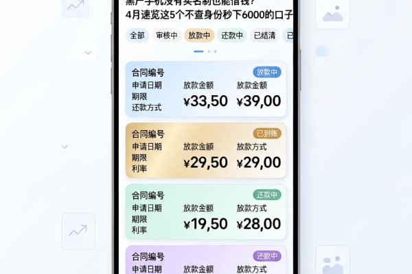 黑户手机没有实名制也能借钱？4月速览这5个不查身份秒下6000的口子