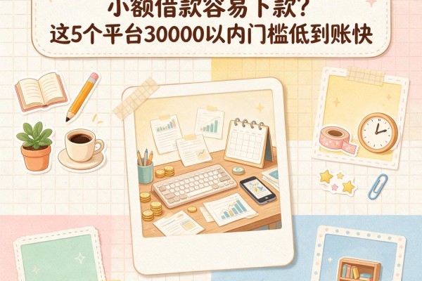 急用钱必看!2026年哪个app小额借款容易下款?这5个平台30000以内门槛低到账快