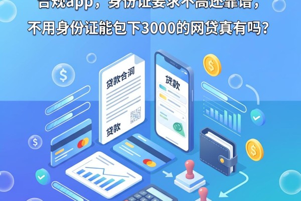 急用钱速看!这5个借款5000的合规App,身份证要求不高还靠谱,不用身份证能包下3000的网贷真有吗?