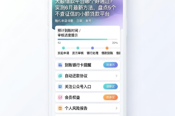 大额借款平台哪个好通过?实测6月最新方法,盘点5个不查征信的小额贷款平台