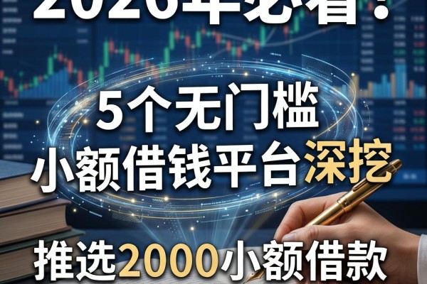 2026年必看!5个无门槛小额借钱平台深挖,推选2000小额借款对条件要求不高口子