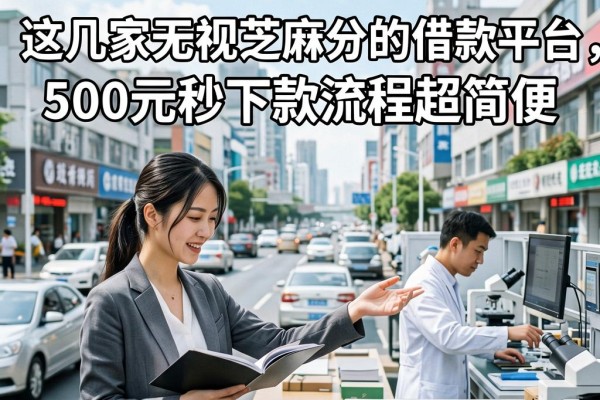 2026急用钱必看!这几家无视芝麻分的借款平台,500元秒下款流程超简便