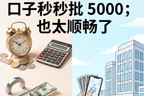 不回访秒下的小口子包下3000,2026这5个门槛超低的口子秒批5000也太顺畅了