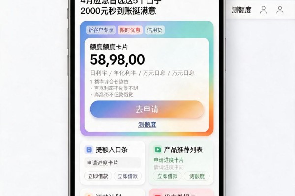 信用记录不良在哪个平台可以借钱？4月应急首选这5个口子，2000元秒到账挺满意