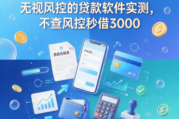 风控绕道走？2025最新无视风控的贷款软件实测，不查风控秒借3000