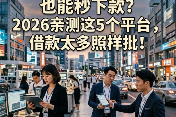 网贷申请太多口子也能秒下款?2026亲测这5个平台,借款太多照样批!