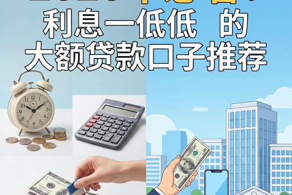2026年必看!利息低低的大额贷款口子推荐,这5个私人放款低息借款渠道速收藏