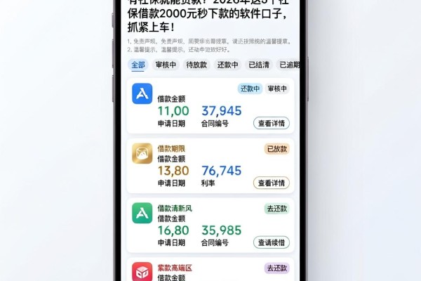有社保就能贷款?2026年这5个社保借款2000元秒下款的软件口子,抓紧上车!