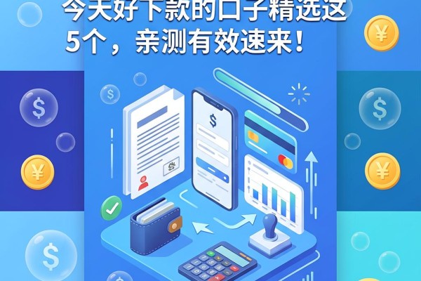 黑户必看!今天好下款的口子精选这5个,亲测有效速来