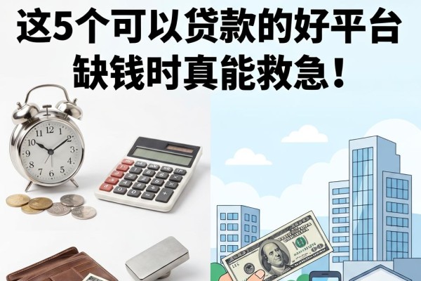 2026年必码!这5个可以贷款的好平台,缺钱时真能救急!