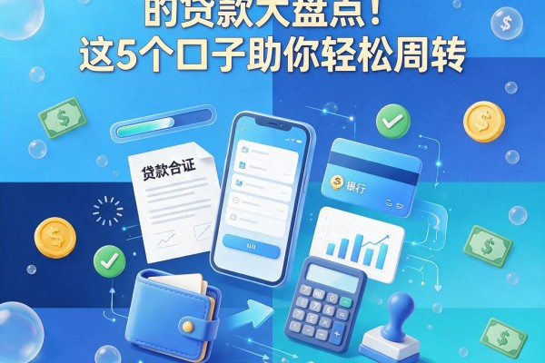 不用认证芝麻信用分的贷款大盘点!这5个口子助你轻松周转