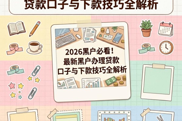 2026黑户必看!最新黑户办理贷款口子与下款技巧全解析