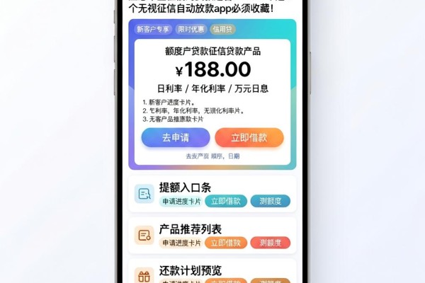 应急不查征信的贷款速看!2026年这5个无视征信自动放款App必须收藏