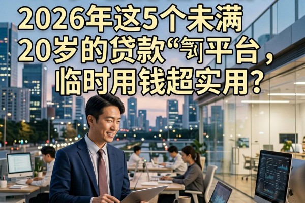 20岁也能轻松借!2026年这5个未满20岁的贷款平台,临时用钱超实用