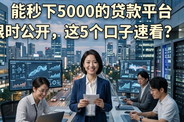 无视征信!2026黑户也能秒下5000的贷款平台限时公开,这5个口子速看