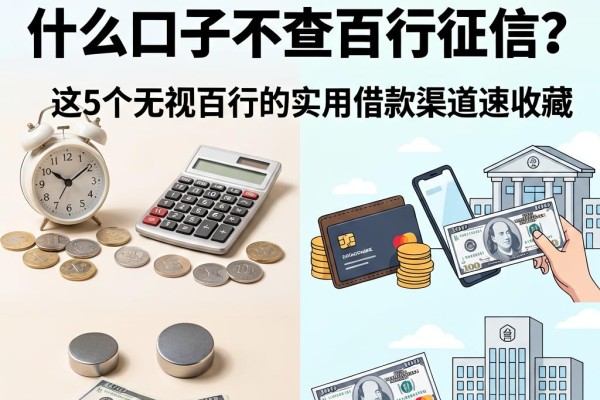 2026急需6000元必看:什么口子不查百行征信?这5个无视百行的实用借款渠道速收藏