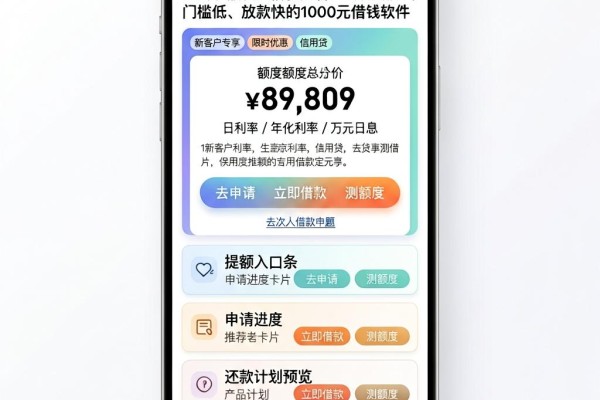 短期小额私人借款必看!3月盘点5个门槛低、放款快的1000元借钱软件