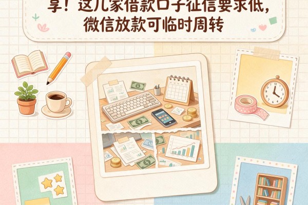 黑户下款不看征信的平台真实分享！这几家借款口子征信要求低，微信放款可临时周转