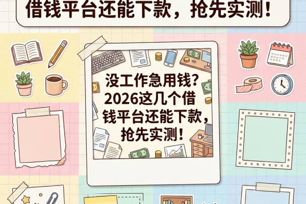 没工作急用钱?2026这几个借钱平台还能下款,抢先实测!