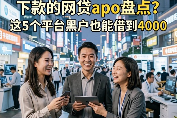 2026最新!18黑户可以下款的网贷app盘点,这5个平台黑户也能借到4000