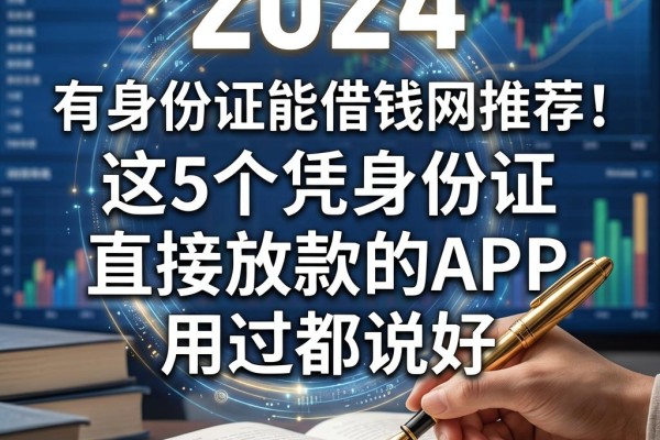 有身份证能借钱网推荐!这5个凭身份证直接放款的APP,用过都说好