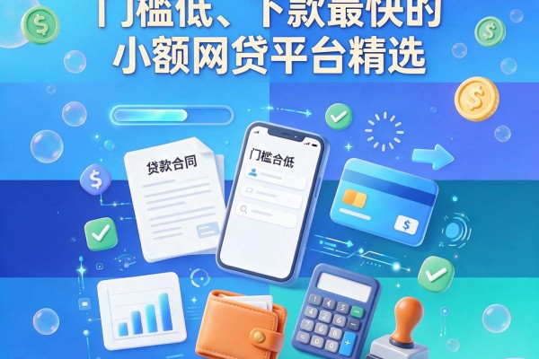 黑户必看！门槛低、下款最快的小额网贷平台精选