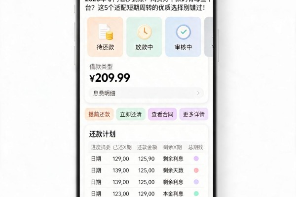 2026年零门槛秒到账!网贷好下款的有哪些平台?这5个适配短期周转的优质选择别错过