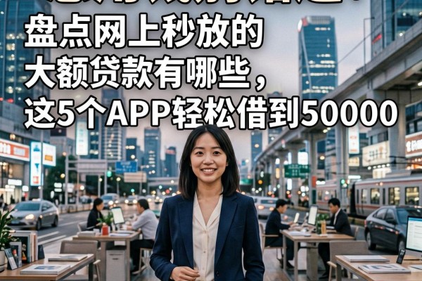 急用钱别错过！盘点网上秒放的大额贷款有哪些，这5个APP轻松借到50000