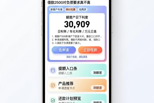秒下款！这5个不看负债秒下款的口子，借款2500对负债要求真不高