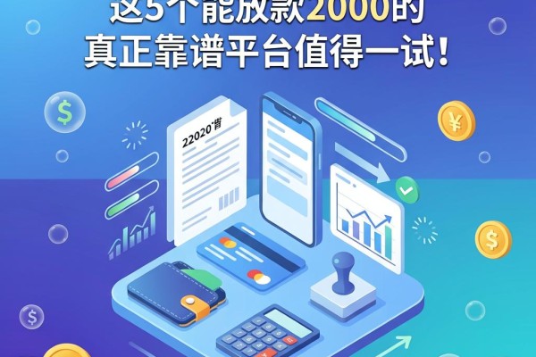 芝麻信用分借款必看!这5个能放款2000的真正靠谱平台值得一试