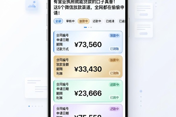 有营业执照就能贷款的口子真香！这5个微信放款渠道，全网都在偷偷申请！