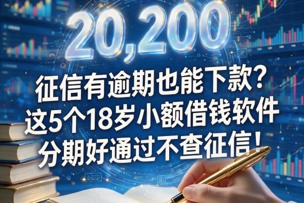 征信有逾期也能下款?这5个18岁小额借钱软件,分期好通过不查征信!